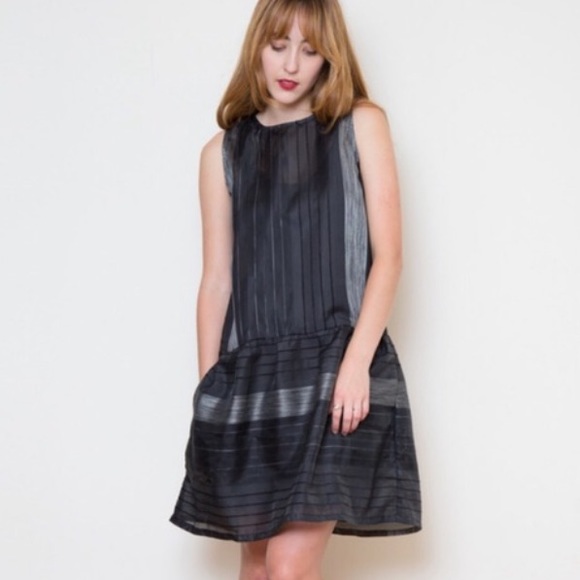 Ace & Jig Dresses & Skirts - NWT Ace & Jig Party Frock Shadow Sheer Dress Sz S